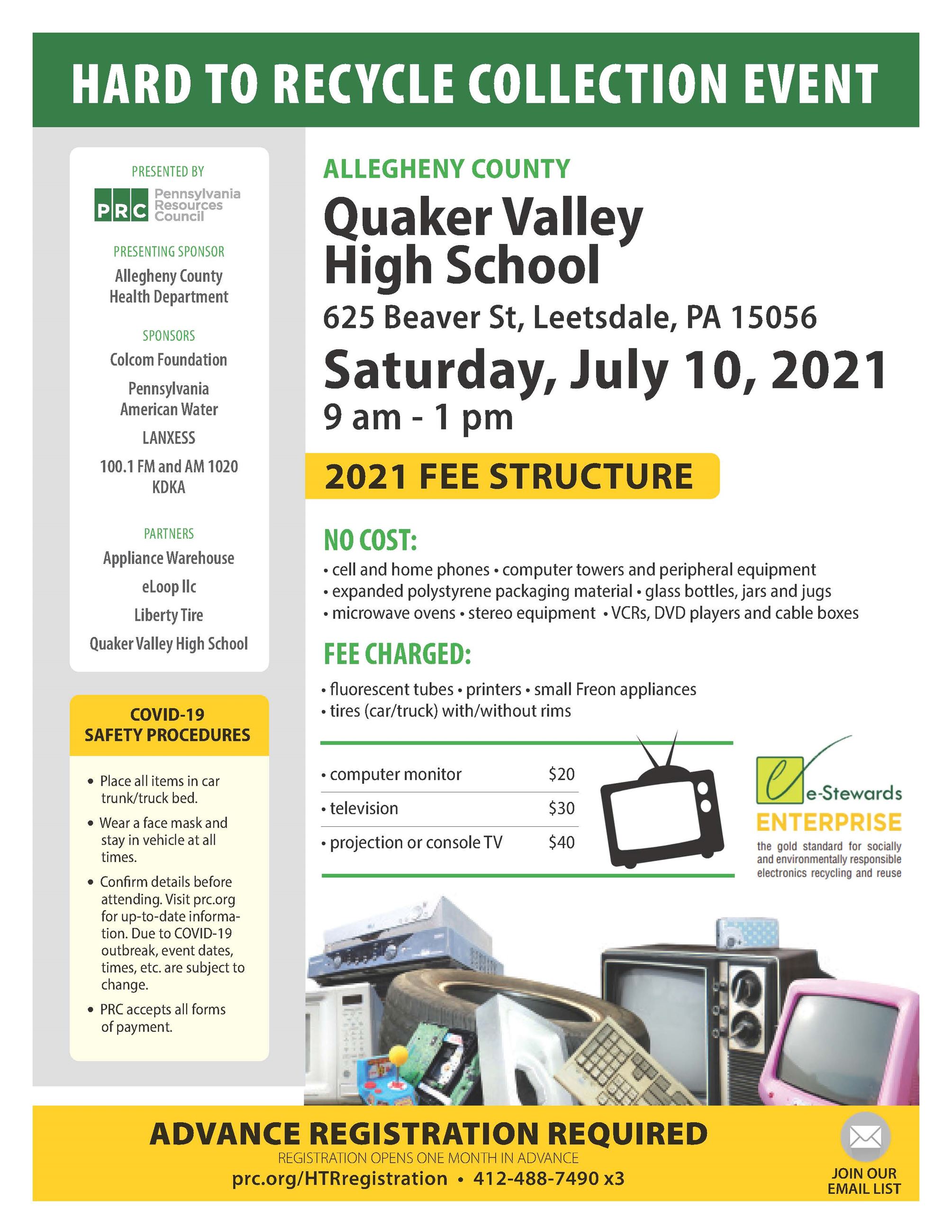 2021 HTR FLYER -- QUAKER VALLEY